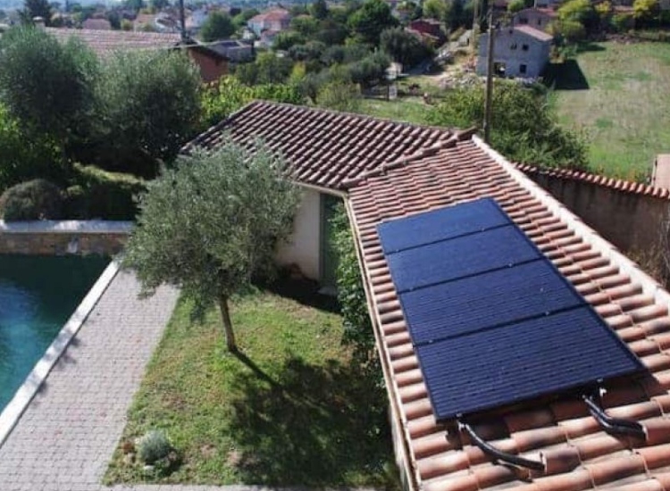 DualSun hybrid solar panels in the Algarve
