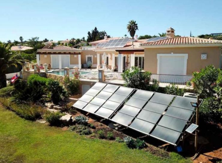 Solar pool heating solutions Algarve 